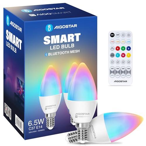 Aigostar Lampadine Alexa Bluetooth Mesh C37