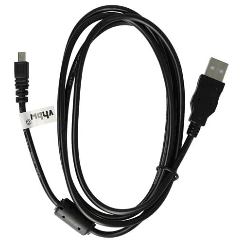 vhbw cavo dati USB compatibile con Nikon CoolPix S210, S220, S230, S2600, S2700, S2800, S3000, S3100, S32, S3300 fotocamera, camcorder, 150 cm