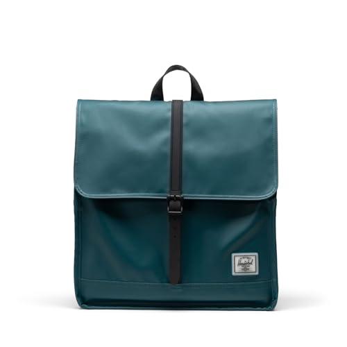 Herschel 10998-00001 CITY MID-VOLUME Black Unisex – Adulto Borsa Taglia Unica (Verde)