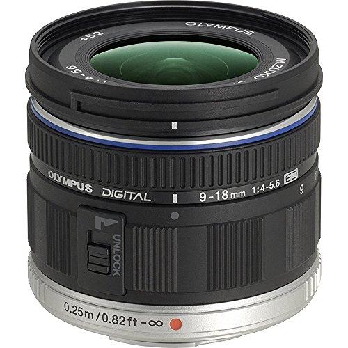 Obiettivo Olympus M ED 9-18mm f/4.0-5.6 micro Quattro Terzi per Olympus e Panasoni...