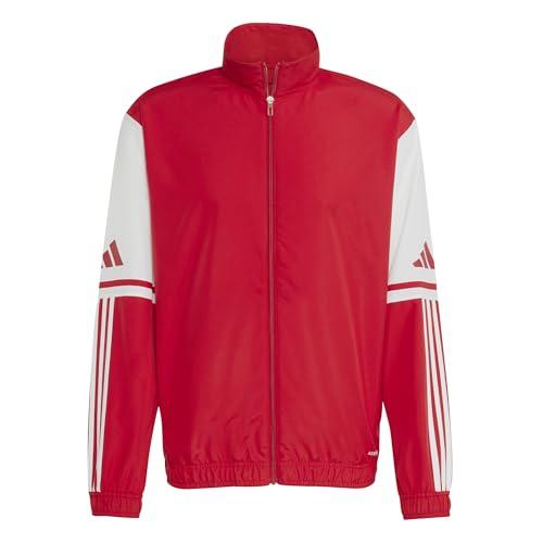 adidas Uomo SQUADRA25 PRESENTATION JACKET, Rosso (Team Power Red 2/White), L