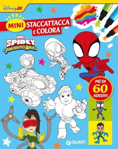 Spidey e i suoi fantastici amici. Mini staccattacca & colora. Con adesivi. Ediz. a colori