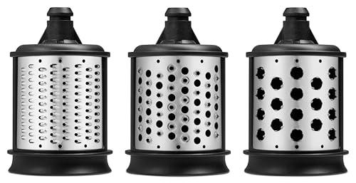 KitchenAid 5KSMEMVSC Set di 3 cilindri opzionali per Accessorio grattugia a cilindri 5KSMVSA