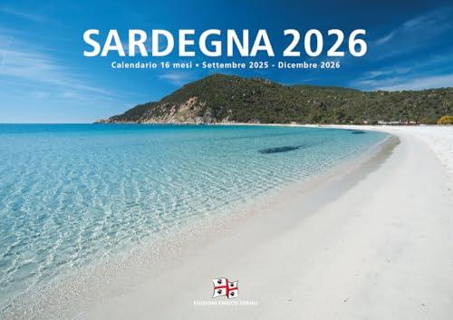 Sardegna 2026. Calendario da tavolo 16 mesi