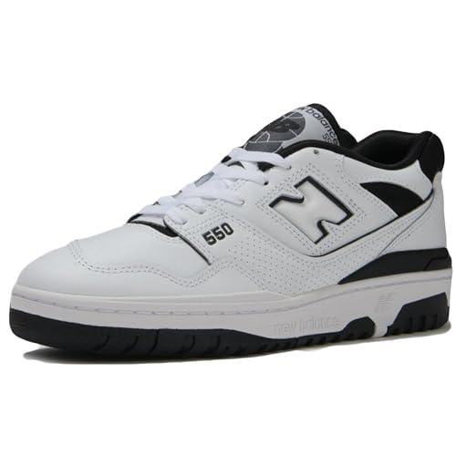 New Balance 550, Sneaker Uomo, Bianco-Nero, 40 EU