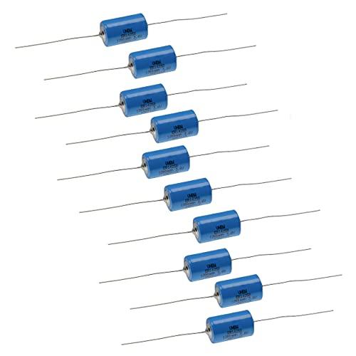 vhbw 10x pila cilindrica ER14250 - Batterie speciali con contatti a saldare (1200mAh, 3,6V, Li-SOCl2)