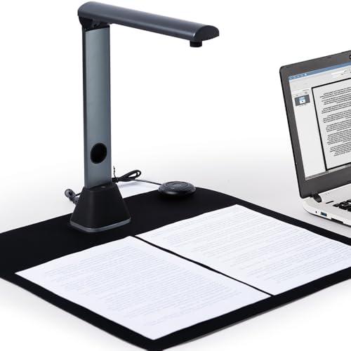 Gtremulent Scanner Documenti Libri Portatile: A3/A4 17MP Professionale con Tecnologia OCR 130 Lingue per PDF Modificabile per Digitalizzazione Archivio Ufficio Casa Biblioteca Scuola