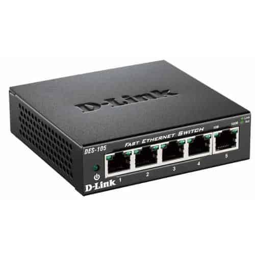 Dlink Germania 5 porte switch del 105/E EAN: 0790069368189