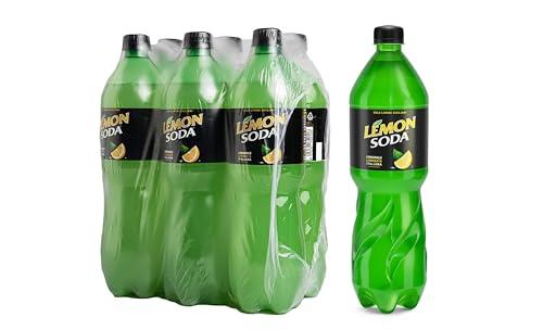 Lemonsoda | Bevanda Gassata al Limone, 6 Bottiglie da 125 cl PET, L'originale Limonata Italiana con Succo di Limoni Siciliani, Senza Coloranti