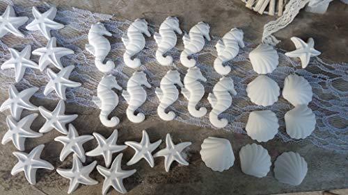 50 PZ Gessetti profumati FORME MARINE