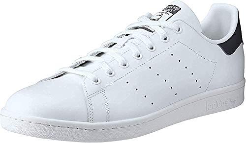 adidas Originals Stan Smith M, Scarpe da Ginnastica Uomo, Off White Color Core White Footwear White New Navy, 44 2/3 EU