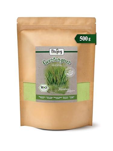 Biojoy Erba d'orzo BIO in polvere (500 g), naturale e senza additivi