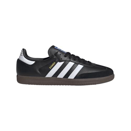 adidas Samba OG, Sneaker Uomo, Core Black Ftwr White Gum5, 38 2/3 EU