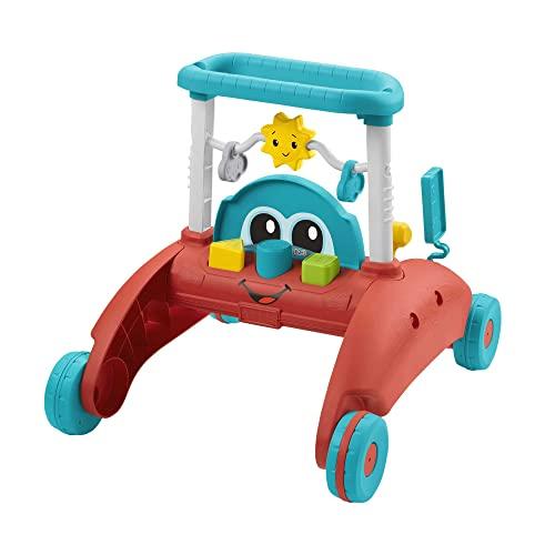Fisher-Price Primi Passi al Volante, giocattolo ispirato a una macchina che incoraggia i bambini a camminare, Giocattolo per Bambini 6-36 Mesi, Edizione: Tedesco, HJP50