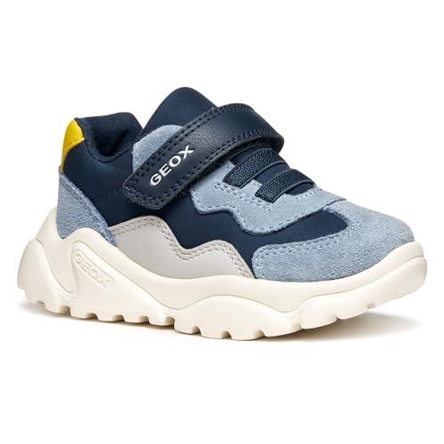 Geox B CIUFCIUF Boy B, Scarpe da Ginnastica Bimbo 0-24, Navy/Dk Sky, 22 EU