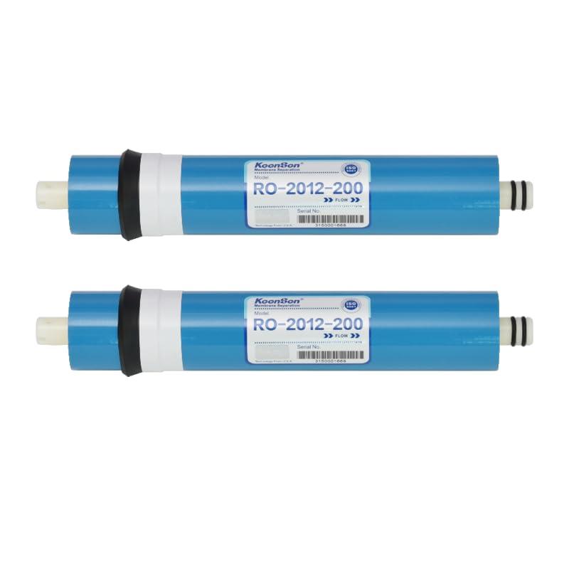 Membrana RO-2012-200 GPD ad alte prestazioni - serie residenziale - per impianti ad osmosi 2 PEZZI