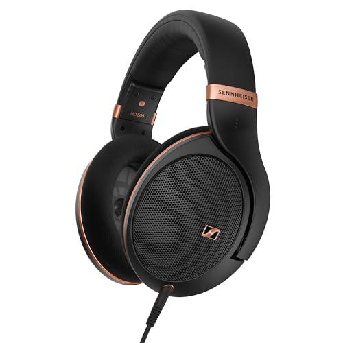 Sennheiser HD 505 SE - Cuffie con cavo over-ear con suono e bassi di alta qualità, maggiore comfort dell'archetto per la musica, il lavoro o il gioco, cavo da 1,8m, borsa con coulisse - Copper Edition