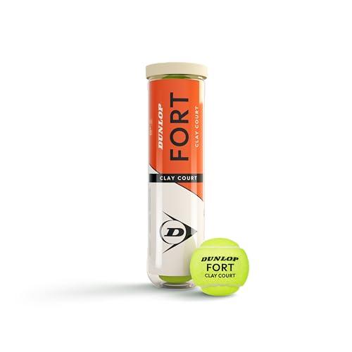 DUNLOP Pallina da tennis Fort Clay Court, Il professionista sul campo in terra battuta, 4 palline