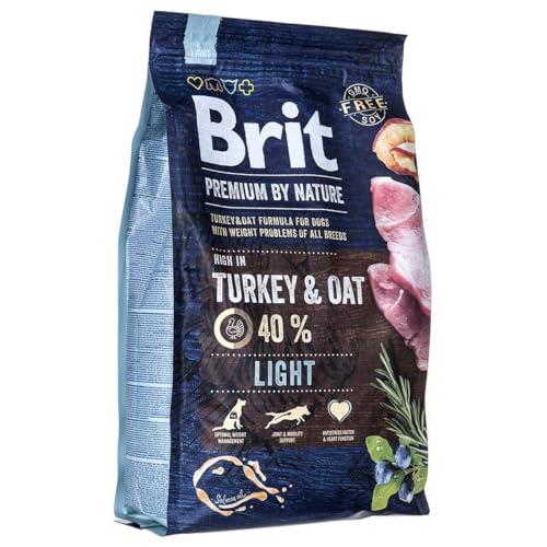 BRIT PREMIUM BY NATURE LIGHT UNIVERSAL MANZANA, POLLO, MAÍZ, PAVO 3 KG