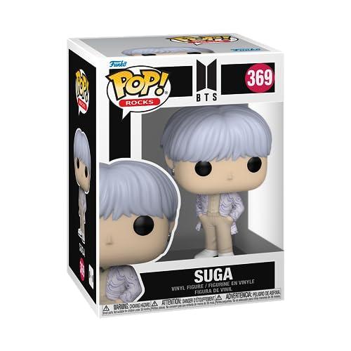 Funko Pop! Rocks: BTS - Suga - Figura in Vinile da Collezione - Idea Regalo - Merchandising Ufficiale - Giocattoli per Bambini e Adulti - Music Fans - Figura da Collezione e da Esposizione