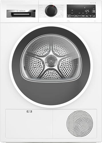 Bosch WQG24108IT Serie 6, Asciugatrice a pompa di calore, capacità 9 kg, EasyClean: i filtri per la lanugine, Cestello Lana, Mezzo carico, Programma Rapido