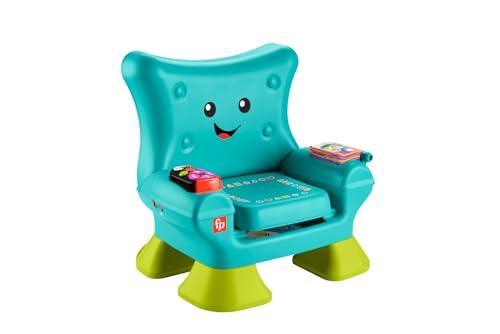 Fisher-Price - La Poltroncina di Cagnolino, Sedile interattivo con 120 Canzoni, luci, Suoni e Frasi per l'apprendimento, Versione Italiano +ES+in+PT, Giocattolo per Bambini, 12+ Mesi, HYR96