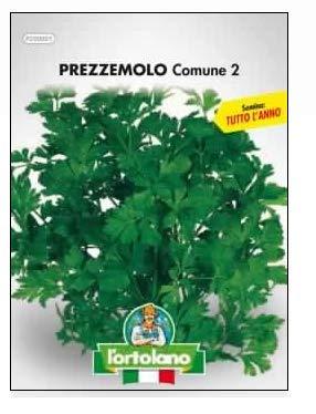 Sementi orticole di qualità l'ortolano in busta termosaldata (160 varietà) (PREZZEMOLO COMUNE 2)