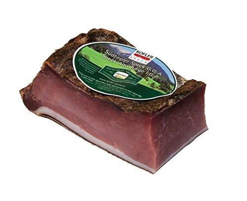 Speck Alto Adige IGP 1/8 pezzo cuore SV ca. 475 gr. - Kofler Speck