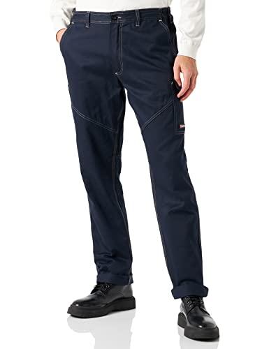 Payper - Pantalone da lavoro WORKER. Blu navy (L)