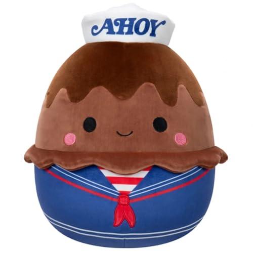 Squishmallows SQSR00049 - Peluche ufficiale Jazwares Stranger Things Ice Cream Ahoy, 25 cm