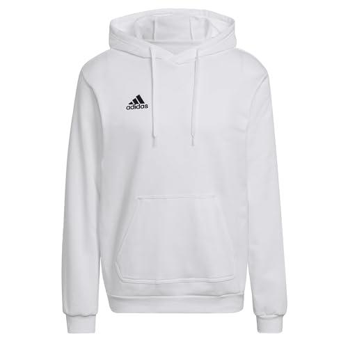 adidas performance Felpa con Cappuccio, White, M Men's
