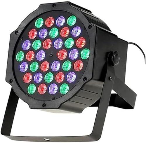 SQUADO Faretto con 36 LED RGB e funzioni luce, stroboscopio e DMX per DJ Luce Colorata