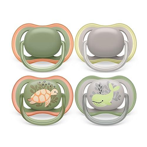 Philips Avent Ultra Air Pacifier, 2 Pack, BPA Free Pacifier for 6-18 Months (Model: SCF085/20)