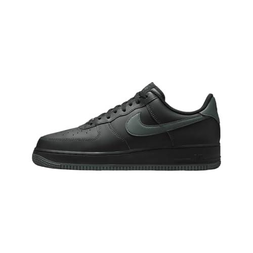 Nike Air Force 1 '07 Scarpe Uomo (FJ4146-001, Nero/Verde Vintage), Nero/Verde Vintage, 40 EU