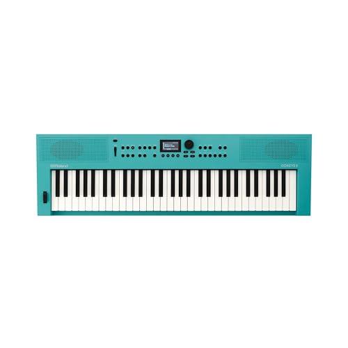 Roland GO:KEYS 3 Music Creation Keyboard | Tastiera a 61 Note | Generatore ZEN-Core con Oltre 1.000 Suoni Integrati | Diffusori Stereo Incorporati – Turquoise