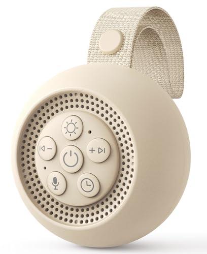 Babacom Macchina Rumori Bianchi per Neonato e Adulti con Registrazione Vocale, 15 Suoni Rilassanti e Luci Notturne, Rumore Bianco Ricaricabile USB-C con Memoria e 3 Timer Sonno per Dormire, Asili Nido