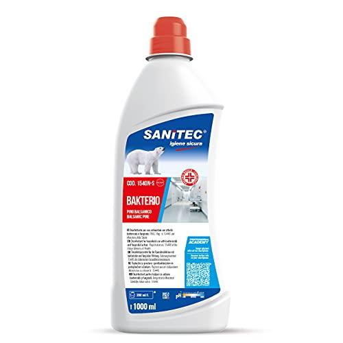 SANITEC igiene sicura Bakterio Disinfettante per Ambienti al Profumo di Pino Balsamico