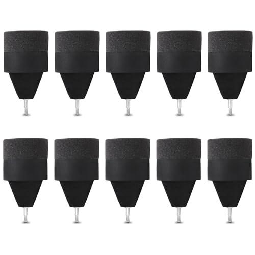 HERCHR Punta di Freccia di Tiro in Schiuma, 10 Pezzi Sicuro Che Assorbe Gli Urti Morbida Teste di Freccia in Spugna Pratica Sostituzione Punte da Caccia per Tiro con L'Arco CS Gioco