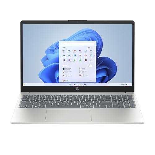 HP Laptop 15-fc0016sl, AMD Ryzen 7-5825U, Copilot, RAM 16GB DDR4, SSD 512GB, AMD Radeon, Display 15.6'' FHD SVA 250 nits, Wi-Fi, 720p TNR Privacy Cam, Windows 11, Argento, Non convertibile, 15