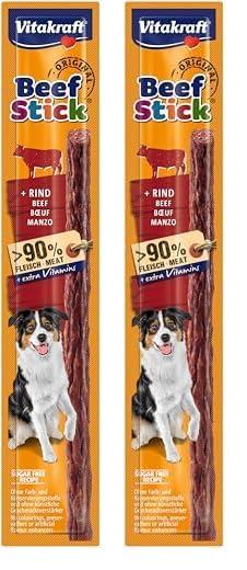 Vitakraft Beef Stick per Cani, Carne di Manzo, 12g (Confezione da 2)