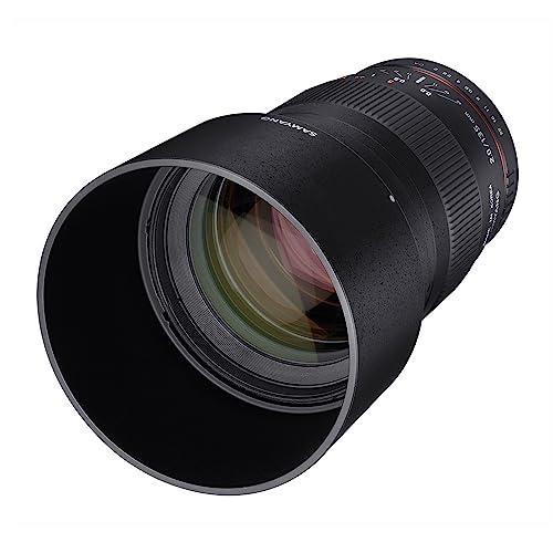 Samyang 135 mm F2.0 per Canon EF – Formato completo e teleobiettivo APS-C per fotocamera Canon con attacco EF/EF-S Mount, messa a fuoco manuale, per Canon EOS-1D X Mark III, 6D Mark II, 5D Mark IV