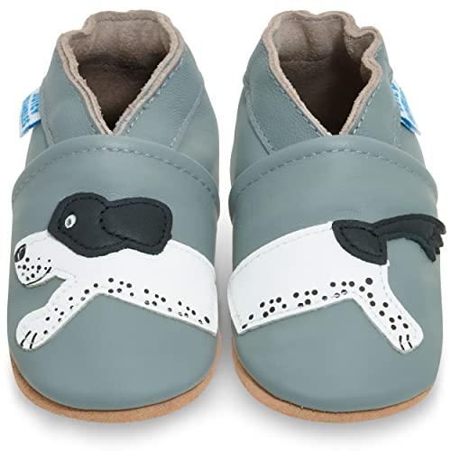 Scarpe Bambino Scarpe Neonato in Morbida Pelle - Harry -12-18 Mesi