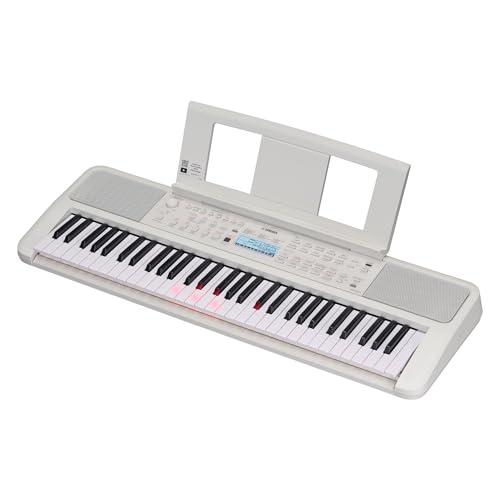 Yamaha EZ-310 - Tastiera Portatile per Principianti con 61 Tasti Sensibili al Tocco, Funzione Light Guide, 48 Note di Polifonia, 2 Lezioni Online con un Insegnante delle Scuole Yamaha