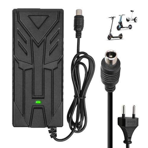 HPGAAVD 42V 2A Caricatore Monopattino Elettrico per Xiaomi M365,Pro,Pro 2,Mi 3,1s,Mi 4, 4 Lite, 5 Elite，Universale Caricabatterie Scooter Elettrico per Ninebot Serie, 85W 8MM DC Caricatore rapido EU