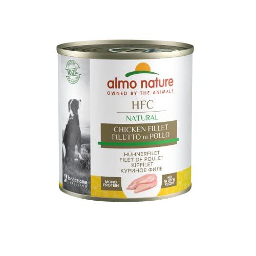 Almo Nature HFC Natural - Filetto Di Pollo, Umido Cane Naturale, 12 x 280g