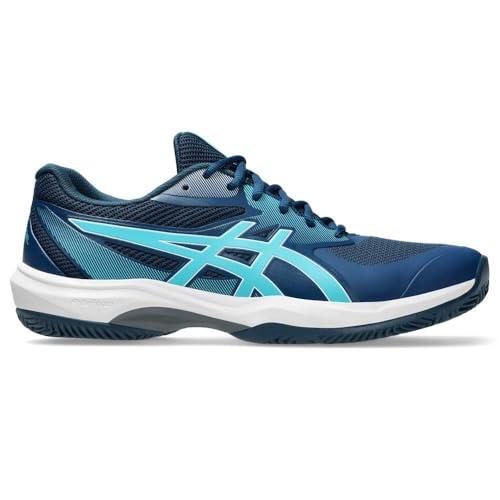 ASICS Game FF Padel, Sneaker Uomo, MAKO Blue/Energy Aqua, 44.5 EU