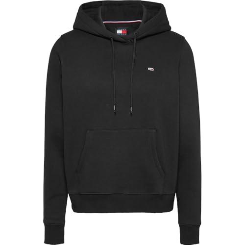 Tommy Jeans Tjw Reg S Flag Hoodie Dw0Dw19958, Felpa con Cappuccio, Donna, Nero (Black), L