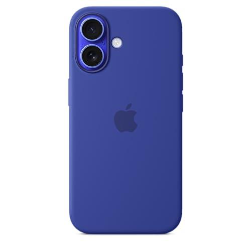 Apple Custodia MagSafe cover in silicone per iPhone 16 - Blu oltremare ​​​​​​​