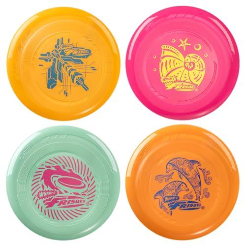Wham-O Frisbee Go 2 Pack Dischi Volanti, Set di 22.86 cm Leggeri e Colorati per Principianti Bambini Ragazzi e Ragazze dai 5+ Anni, Gioco da Esterno per Spiaggia, Parco e Giardino - 70g (50140-V2345)