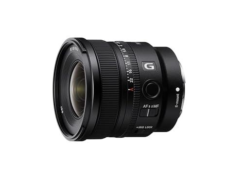Sony SEL16F18G–Obiettivo fisso ultragrandangolare 16 mm F1.8 per full frame e APS-C(attacco E-mount, serie G, ideale per paesaggi e astrofotografia, compatibile con la serie A7, ZV-E10, A6400, A6700)